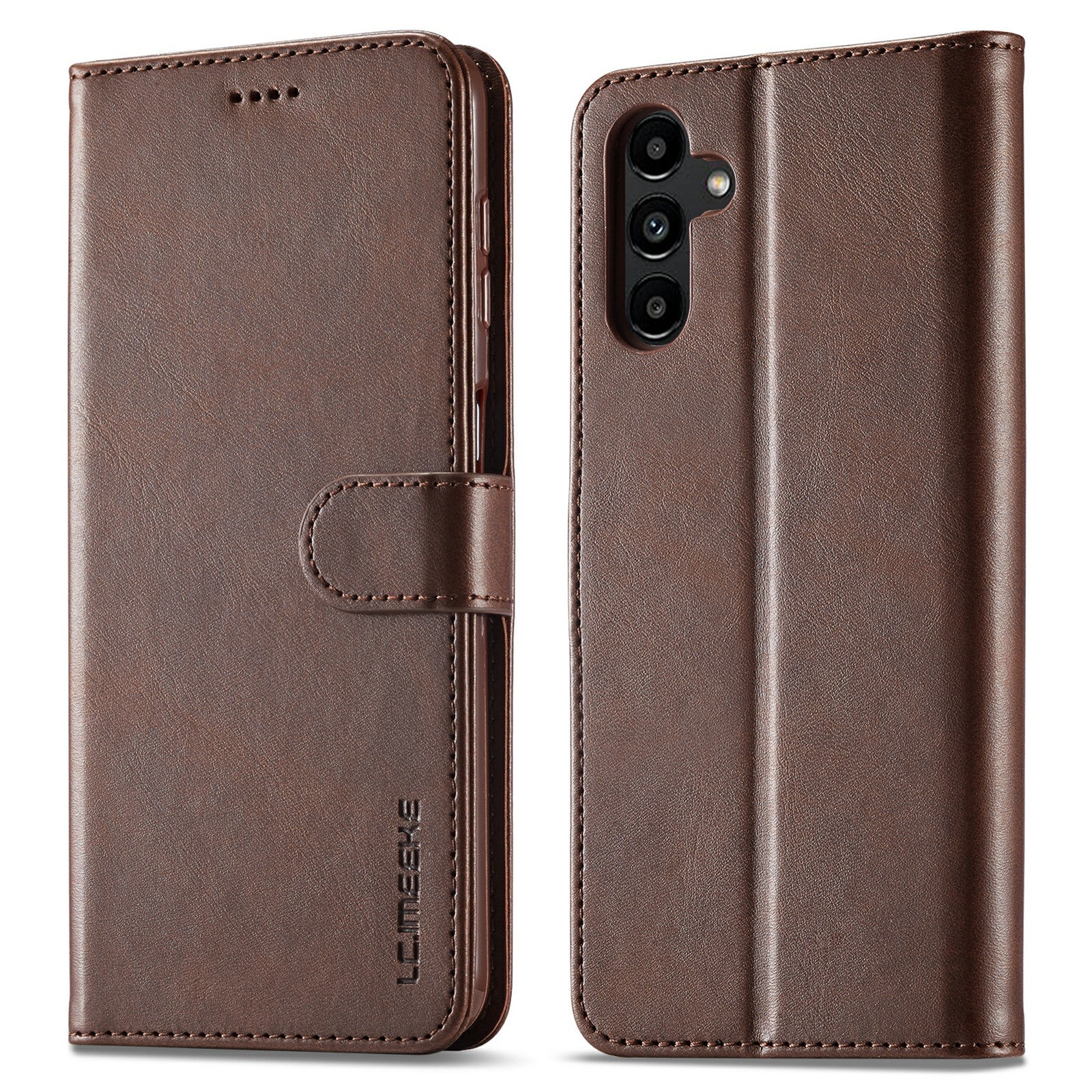 LC.IMEEKE For Samsung Galaxy A34 5G Calf Texture Case Wallet Stand Design Magnetic Clasp Leather Phone Cover LC.IMEEKE For Samsung Galaxy A34 5G Calf Texture Case Wallet Stand Design Magnetic Clasp Leather Phone Cover